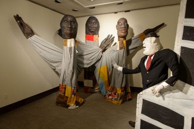 Bread and Puppet Theater exhibit