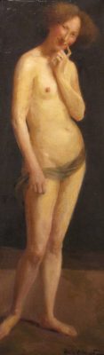 Botticelli "Nude", 1898.