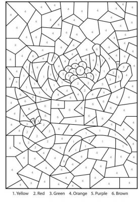 Easy printable coloring page