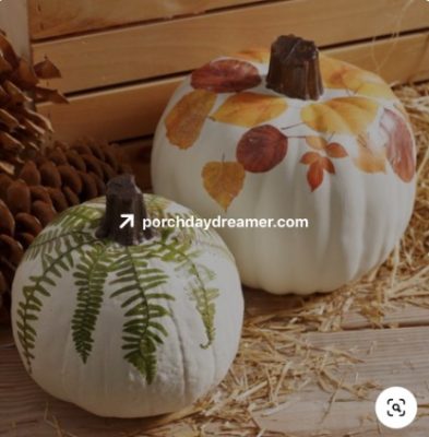 Pumpkin decorating example 4