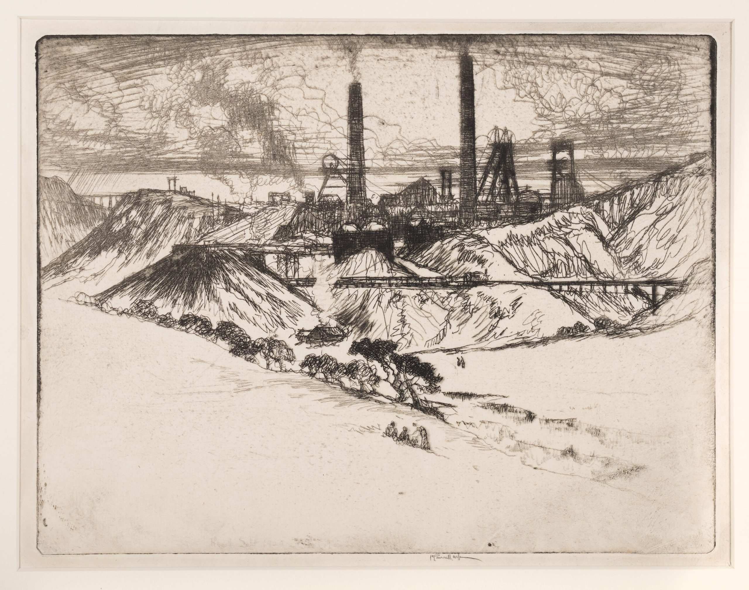 Joseph Pennell, Coal Mine, Longport