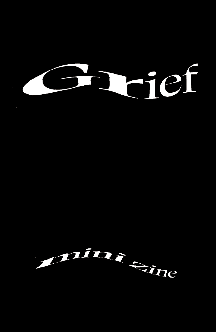 The UConn Grief Project Mini Zine